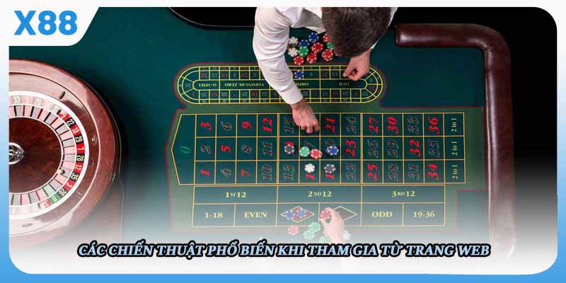 Các chiến thuật phổ biến khi tham gia từ trang web